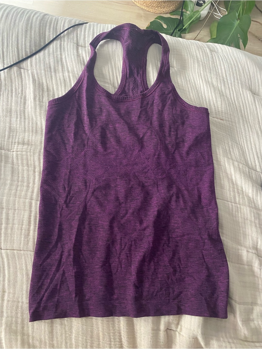 Lululemon Purple Racerback Tank Top